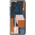 Rust Rose Navy Abstract Clear Phone Case for your Galaxy S20 Plus exclusively at The Urban Flair