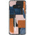 Galaxy S10 Rust Rose Navy Abstract Clear Phone Case - The Urban Flair