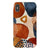 iPhone XS Max Gloss (High Sheen) Rustic Abstract Shapes Tough Phone Case - The Urban Flair