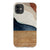 Rustic Watercolor & Wood Print Tough Phone Case iPhone 11 Gloss [High Sheen] exclusively offered by The Urban Flair