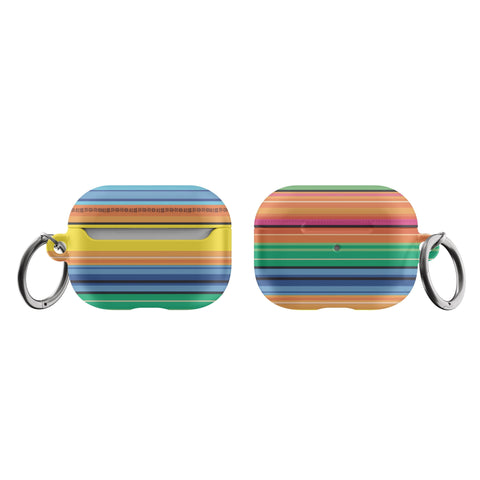 Shop The Serape Poncho Print Airpods Case Exclusively at The Urban Flair - Trendy Aesthetic Covers Available For Your Original Apple AirPods and AirPods Pro