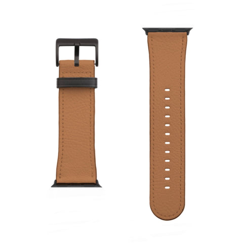 38/40/41mm Matte Black Solid Earth Tone Apple Watch Bands - The Urban Flair