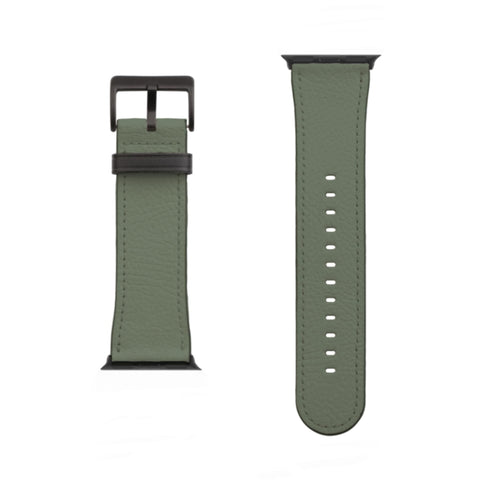 38/40/41mm Matte Black Solid Earth Tone Apple Watch Bands - The Urban Flair