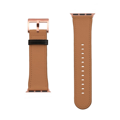 38/40/41mm Matte Rose Gold Solid Earth Tone Apple Watch Bands - The Urban Flair