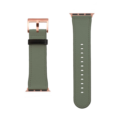 38/40/41mm Matte Rose Gold Solid Earth Tone Apple Watch Bands - The Urban Flair