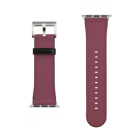 38/40/41mm Matte Silver Solid Earth Tone Apple Watch Bands - The Urban Flair