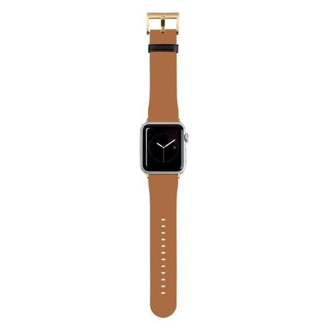 Shop The Solid Golden Yellow Tone Apple Watch Bands Exclusively at The Urban Flair - Trendy Faux/Vegan Leather iWatch Straps - Affordable Replacements Bands For Women