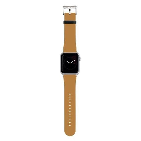 Shop The Solid Golden Yellow Tone Apple Watch Bands Exclusively at The Urban Flair - Trendy Faux/Vegan Leather iWatch Straps - Affordable Replacements Bands For Women