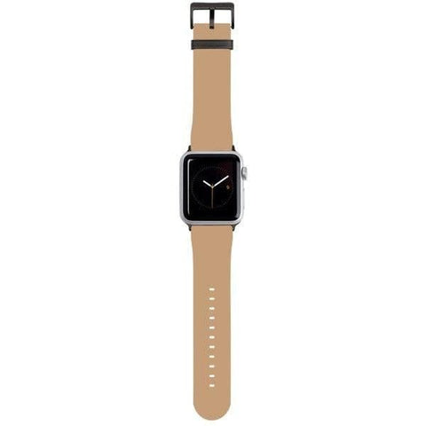 38/40/41mm Matte Black Solid Nude Apple Watch Bands - The Urban Flair