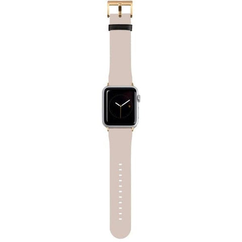 38/40/41mm Matte Gold Solid Nude Apple Watch Bands - The Urban Flair
