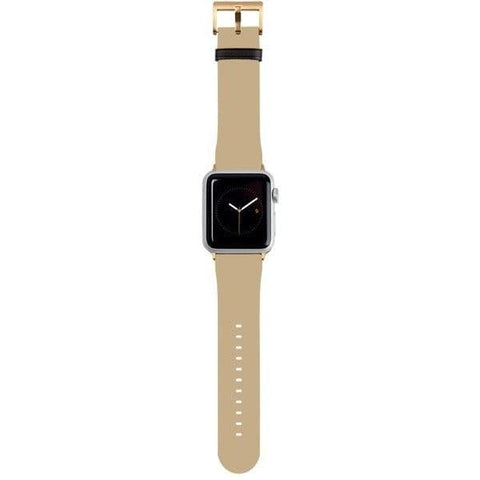 38/40/41mm Matte Gold Solid Nude Apple Watch Bands - The Urban Flair