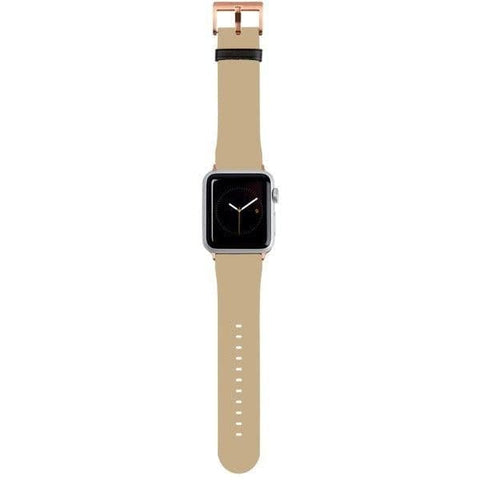 38/40/41mm Matte Rose Gold Solid Nude Apple Watch Bands - The Urban Flair