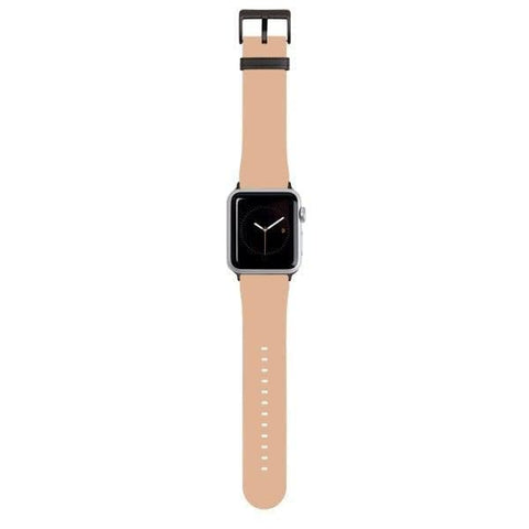 42/44/45mm Matte Black Solid Nude Apple Watch Bands - The Urban Flair