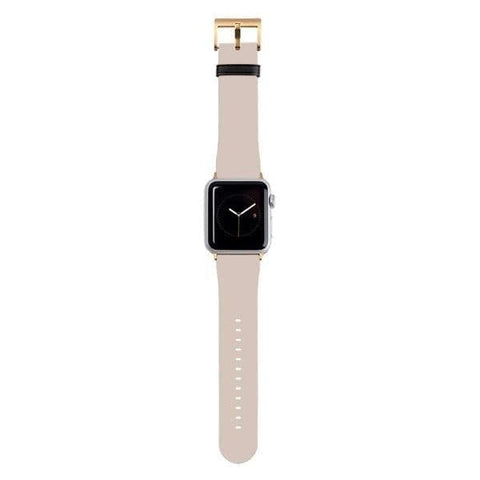 42/44/45mm Matte Gold Solid Nude Apple Watch Bands - The Urban Flair