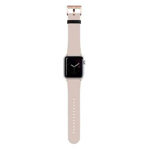 42/44/45mm Matte Rose Gold Solid Nude Apple Watch Bands - The Urban Flair