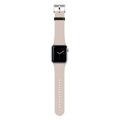 42/44/45mm Matte Silver Solid Nude Apple Watch Bands - The Urban Flair