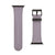 38/40/41mm Matte Black Solid Purple Apple Watch Bands - The Urban Flair