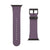 38/40/41mm Matte Black Solid Purple Apple Watch Bands - The Urban Flair