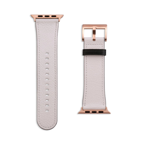 38/40/41mm Matte Rose Gold Solid Purple Apple Watch Bands - The Urban Flair