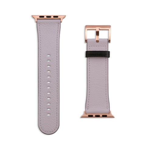 38/40/41mm Matte Rose Gold Solid Purple Apple Watch Bands - The Urban Flair