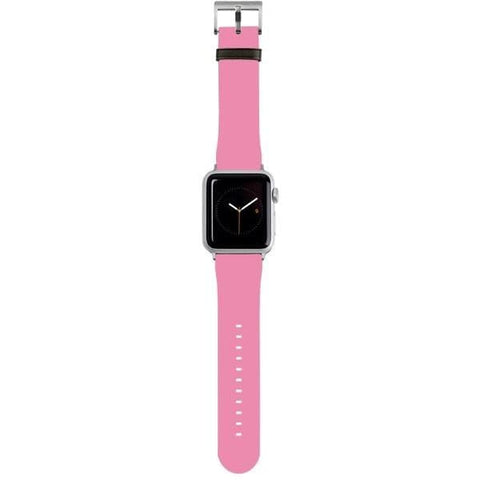 Shop The Solid Shades of Pink Apple Watch Bands Exclusively at The Urban Flair - Trendy Faux/Vegan Leather iWatch Straps - Affordable Replacements Bands For Women