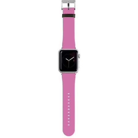 Shop The Solid Shades of Pink Apple Watch Bands Exclusively at The Urban Flair - Trendy Faux/Vegan Leather iWatch Straps - Affordable Replacements Bands For Women