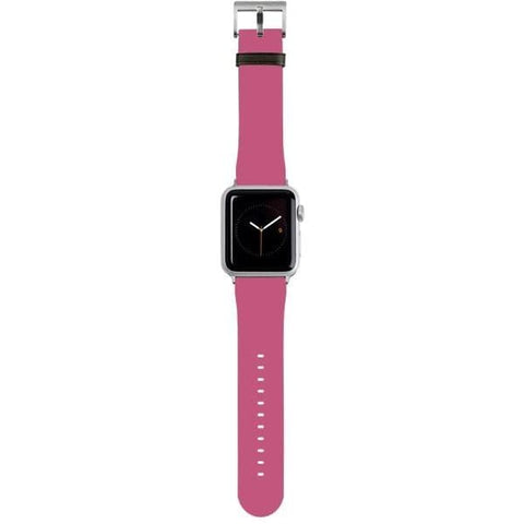 Shop The Solid Shades of Pink Apple Watch Bands Exclusively at The Urban Flair - Trendy Faux/Vegan Leather iWatch Straps - Affordable Replacements Bands For Women