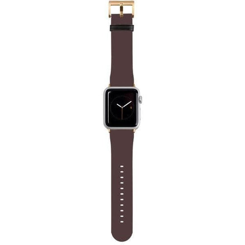 Shop The Solid Terracotta Shades Apple Watch Bands Exclusively at The Urban Flair - Trendy Faux/Vegan Leather iWatch Straps - Affordable Replacements Bands For Women