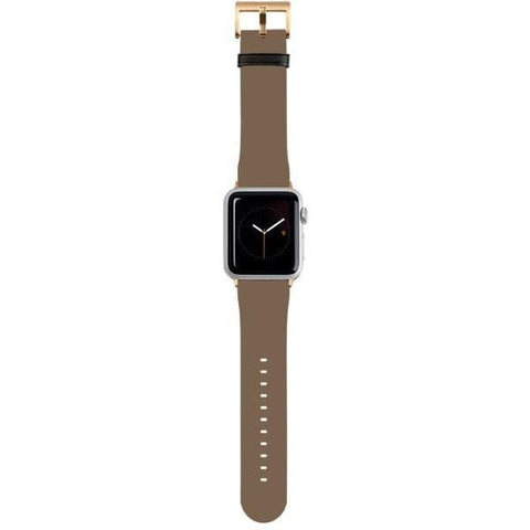 Shop The Solid Warm Earth Tone Apple Watch Bands Exclusively at The Urban Flair - Trendy Faux/Vegan Leather iWatch Straps - Affordable Replacements Bands For Women
