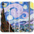 iPhone 7/8/SE 2020 Starry Night Wallet Phone Case - The Urban Flair
