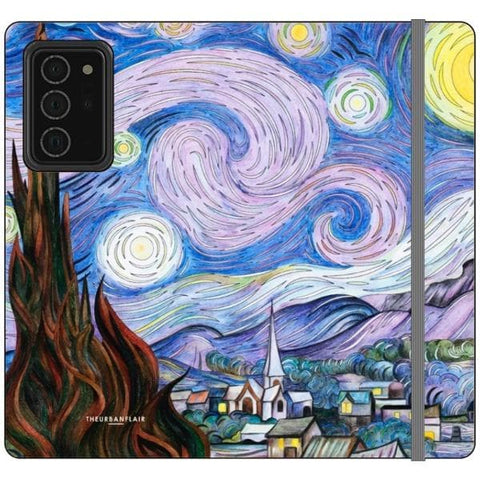 Note 20 Ultra Starry Night Wallet Phone Case - The Urban Flair