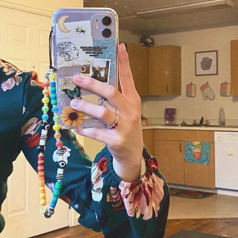 Strange Abstract Clippings Clear Phone Case iPhone 12 Pro Max by The Urban Flair (Customer Feat)