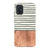 Galaxy A51 4G Satin (Semi-Matte) Striped Wood Print Tough Phone Case - The Urban Flair