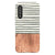 Galaxy A90 5G Gloss (High Sheen) Striped Wood Print Tough Phone Case - The Urban Flair
