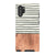 Galaxy Note 10 Plus Satin (Semi-Matte) Striped Wood Print Tough Phone Case - The Urban Flair