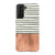 Galaxy S21 Plus Satin (Semi-Matte) Striped Wood Print Tough Phone Case - The Urban Flair
