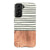 Galaxy S21 Satin (Semi-Matte) Striped Wood Print Tough Phone Case - The Urban Flair