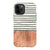 iPhone 11 Pro Gloss (High Sheen) Striped Wood Print Tough Phone Case - The Urban Flair
