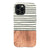 iPhone 12 Pro Max Gloss (High Sheen) Striped Wood Print Tough Phone Case - The Urban Flair