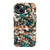 iPhone 13 Gloss (High Sheen) Teal Cream Tortoise Shell Print Tough Phone Case - The Urban Flair