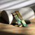 Shop The Teal Gold Marble Apple Watch Band Exclusively at The Urban Flair - Trendy Faux/Vegan Leather iWatch Straps - Affordable Replacements Bands For Women