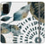 Note 20 Teal Watercolor Abstract Collage Wallet Phone Case - The Urban Flair