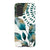 Galaxy S20 Gloss (High Sheen) Teal Watercolor Foliage Tough Phone Case - The Urban Flair