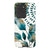 Galaxy S20 Ultra Satin (Semi-Matte) Teal Watercolor Foliage Tough Phone Case - The Urban Flair