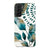 Galaxy S21 Plus Gloss (High Sheen) Teal Watercolor Foliage Tough Phone Case - The Urban Flair