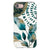 iPhone 7/8/SE 2020 Gloss (High Sheen) Teal Watercolor Foliage Tough Phone Case - The Urban Flair