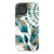 Teal Watercolor Foliage Tough Phone Case Pixel 4 Gloss [High Sheen] exclusively offered by The Urban Flair