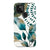 Pixel 4A 5G Gloss (High Sheen) Teal Watercolor Foliage Tough Phone Case - The Urban Flair