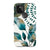 Pixel 5 5G Gloss (High Sheen) Teal Watercolor Foliage Tough Phone Case - The Urban Flair