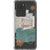 Galaxy S20 Ultra Teal Winter Scraps Collage Clear Phone Case - The Urban Flair